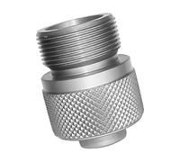 Ieron Adaptador de Cartucho de Gas Duradero, Seguro para Camping, conexión de Estufa para Cartucho de Gas a Rosca, Boquilla de conversión Tipo Botella.