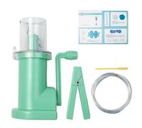 ieron Carrete de mano tejedor tejedor máquina de tejer para el hogar con línea de moldeo de 5 m para manualidades, herramienta de tejer de costura