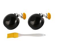 Ieron Cocina de Huevos de Acero Inoxidable Anillo para cocinar Huevos Plegable Colgante Oreja Cocina de Huevos Máquina para Hacer Huevos escalfados Cocina de Huevos Antiadherente