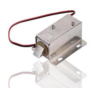 ieron DC 12V 0.6A Mini Cerradura Electromagnética Cajón de Gabinete Solenoide Inteligente Cerradura Eléctrica Control de Acceso para Puerta Gabinete Cajón