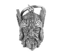 Ieron El guardián del Dios Vikingo de Odín para Motociclistas, Amuleto de Buena Suerte, Campana guardiana Gremlin, Regalo de Motociclista, Llavero