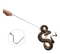 ieron Gancho de serpiente retráctil de acero inoxidable, suministros profesionales para reptiles para actividades al aire libre o aventuras salvajes de 16 cm a 71 cm