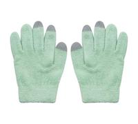 ieron Guantes hidratantes para pantalla táctil para mujer, reparación de manos secas y agrietadas, forro de gel para el cuidado de la piel, color verde