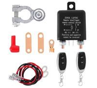Ieron Interruptor de desconexión de batería remota Relés aisladores de batería de Coche para Remolque de camión Marino Camper DC12V 200A