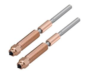 Ieron Kit de 2 boquillas de Cambio rápido K1C de 0,4 mm y 0,6 mm para impresoras 3D CREA-lity K1C y Ender 3 V3, Accesorios de Repuesto de Extremo Caliente de Bloque de Calentamiento de cerámica