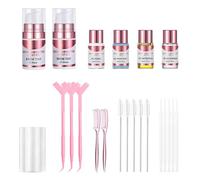 Ieron Kit de laminación y Tinte de Cejas, Kit de laminación y Tinte de Cejas, Kit de Permanente de Cejas y teñido de Cejas para Cejas de Color más Completo