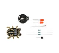Ieron Kit de Soldadura para Principiantes Weevils Kit de Bricolaje Ideal para Aprender a soldar electrónicamente y Hacer Manualidades Proyectos básicos de Soldadura Incluye Herramientas Componentes