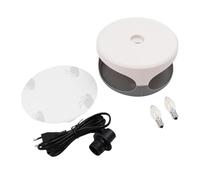 Ieron Kit de Trampa para pulgas con diseño de cúpula, lámpara antipulgas no tóxica para el hogar, Incluye Discos de Pegamento y Bombillas, Tratamiento eficaz contra pulgas para alfombras y Ropa de