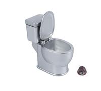 Ieron Mini Inodoro simulado, Modelo de baño en Miniatura, Modelo de utilería con Sonido de Descarga, Muebles creativos para el hogar, Modelo de Inodoro pequeño, Decoraciones de Escena en Miniatura
