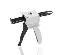 ieron Pistola de pegamento epoxi de 50 ml, pistola dispensadora de proporción 10:1, pistola dispensadora de mezcla de impresión