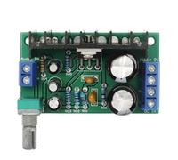 Ieron Placa amplificadora de Potencia TDA2050 Módulo de amplificación de 1 Canal para Equipos de Sonido de 12 V-24 V, Altavoces de Coche y proyectos de Bricolaje con Control de potenciómetro