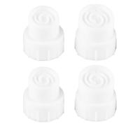 ieron Puntas de reemplazo facial Hydra-puntas de belleza de vórtice de silicona blanca para pelar con agua, aqua Peel, partes hidrofaciales-Juego de 4 Uds