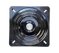 ieron Taburete de bar resistente de 5 pulgadas, placa giratoria de repuesto, mecanismo giratorio cuadrado para silla reclinable o muebles, asiento giratorio de barco con rodamiento de bolas, base