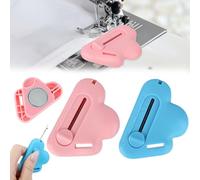 IETWATE 2 guías magnéticas de costura magnética, guía de costura magnética 2 en 1 con removedor de costuras y escala, accesorios de costura para máquina de coser, herramienta multifunción de fijación