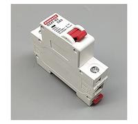 IEUMJNAT Disyuntor AC220V-400V DZ47 1P 6A/10A/16A/20A/25A/32A/40A/50A/63A Mini disyuntor Recortado Interruptor de Aire doméstico en Miniatura(1A)
