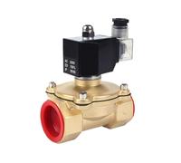 IEUMJNAT Electroválvula normalmente cerrada IP65 Bobina completamente cerrada AC220V DC12V DC24V G3/8" G1/2" G3/4" G1 G1-1/4 G1-1/2(DN8,12v)