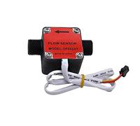 IEUMJNAT OF05ZAT Sensor de Flujo señal Pulso NPN Efecto Hall Alta precisión, caudalímetro Engranaje Ovalado for Leche/Miel líquida Viscosa, 1 Uds(3-8 Pagoda)