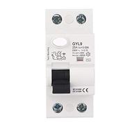 IEUMJNAT RCBO Corriente Residual, 63A Protector contra Fugas de Circuito, electrónico Disyuntor Corriente, Comercio for la Industria Hogar Edificio Gran Altura(25a)