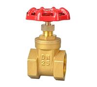 IEUMJNAT Válvulas de compuerta latón, Hilo Femenino 1/8, 1/4, 3/8, 1/2, 3/4, 1, 1-1/4, válvula conmutación Agua del Grifo, válvulas Rosca Interna, Uds(DN50)