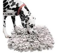 IEUUMLER Snuffle Mat para Perros Estera de alimentación Estera de Entrenamiento Manta para la Nariz Juguete de Juego IE075 (45x45cm, Grey-2)