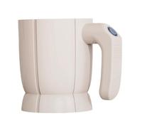 Iewroyt Tamicadora de harina eléctrica, 4 Taza de tamiz de Hornear, tamiz de harina de operación de batería con manija, Malla de Acero Inoxidable Lavable para Hornear/cocinar/Pasteles
