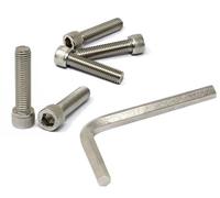 iexcell Juego de 5 tornillos M12 x 50 mm, paso de rosca de 1,75 mm, acero inoxidable 304, cabeza hexagonal