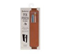 IF 40702 Bookaroo Pen Pouch Notebook/Pen Organiser Elasticated A5 Notebook -Brown