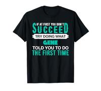 If At First Try Doing What Gene Camiseta Nombre Gene Camiseta