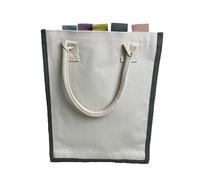 IF Bookaroo Bagaroo - Bolsa de mano unisex, color pastel, pasteles, Large