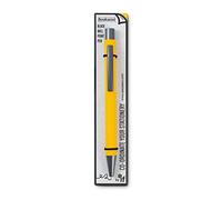 IF Bookaroo - Bolígrafo de tacto suave, recubierto de color con tinta negra, color amarillo
