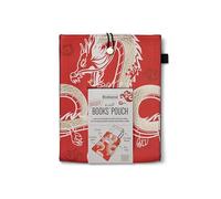 IF Bookaroo Bolsa para libros y cosas Dragón Guerrero Talla única