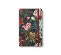 IF Bookaroo – Cuaderno A5, diseño floral oscuro