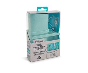 IF Bookaroo Travel Tech-Tidy, Tech Organiser, Travel Pouch Organizador de bolso 16 Centimeters Verde (Mint)