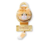 IF BookTails - Marcapáginas con diseño de gato jengibre