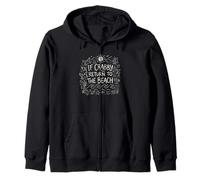 If Crabby Return To The Beach Summer Vacation Divertido Dicho Sudadera con Capucha