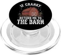 If Cranky Return Me To The Barn PopSockets PopGrip para MagSafe