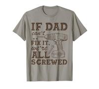 If Dad Can't Fix It We're All Screwed Funny Dad Mechanic Camiseta