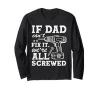 If Dad Can't Fix It We're All Screwed Funny Dad Mechanic Manga Larga