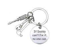 If Daddy Cant Fix It No One Can Keychain Gift for Birthday Christmas Father's Day Gifts for Daddy