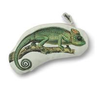 IF - Estuche para lápices Eclectionery, sarga de algodón suave, juego de papelería, suministros escolares, niños y niñas, Chameleon, Animal