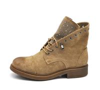 IF Fashion Botines Botas Invierno Zapatos de Mujer Cordones Anfibios Strass IF163