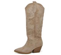 IF Fashion Cowboy Western Zapatos de Mujer Botas Botas Botas Punta Camperos Texani Tachuelas ML61