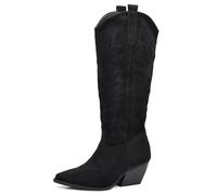 IF Fashion Cowboy Western Zapatos de Mujer Botas Botas Botas Punta Camperos Texani Tachuelas ML61