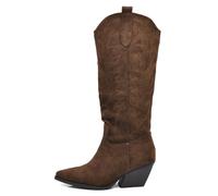 IF Fashion Cowboy Western Zapatos de Mujer Botas Botas Botas Punta Camperos Texani Tachuelas ML61