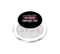 If Found on Ground Muddy Race Barro Run PopSockets PopGrip para MagSafe