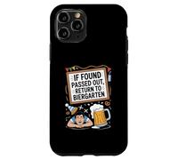 If Found Passed out Return To Biergarten Oktoberfest Beer Carcasa para iPhone 11 Pro