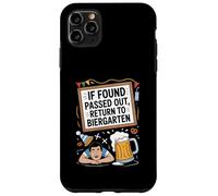 If Found Passed out Return To Biergarten Oktoberfest Beer Carcasa para iPhone 11 Pro MAX