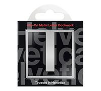 IF Helvetica - Marcapáginas con clip - I