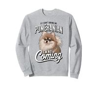 If I Can't Bring My Pomeranian, I'm Not Coming Pup Lover Sudadera