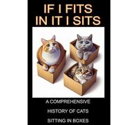 IF I FITS IN IT I SITS: Lined notebook / journal for leaving on coffee table - funny gaggift for adults and children.